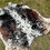 Thumbnail: Large Cowhide Rodeo Rug Tricolor Brown Black Western Decor 5 x6 ft