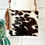 Thumbnail: Classic Cowhide Crossbody Purse Brown Leather JASMINE