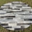 Thumbnail: Cowhide Patchwork Rugs Round Area Rug Gray
