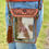 Thumbnail: Clear Crossbody Stadium Purse with Tooled Leather Flap
