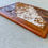 Thumbnail: Real Hair on Cowhide Hand Tooled Leather Folio Organizer in Tan Western