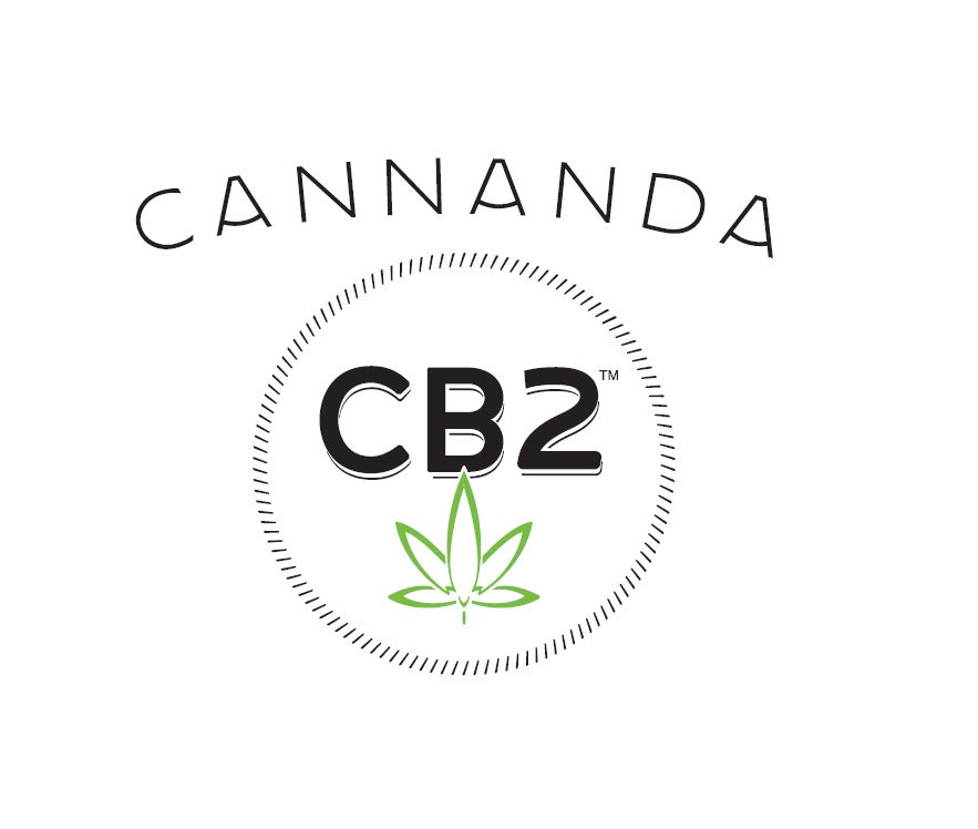 CANNANDA CB2 logo with cannabis leaf