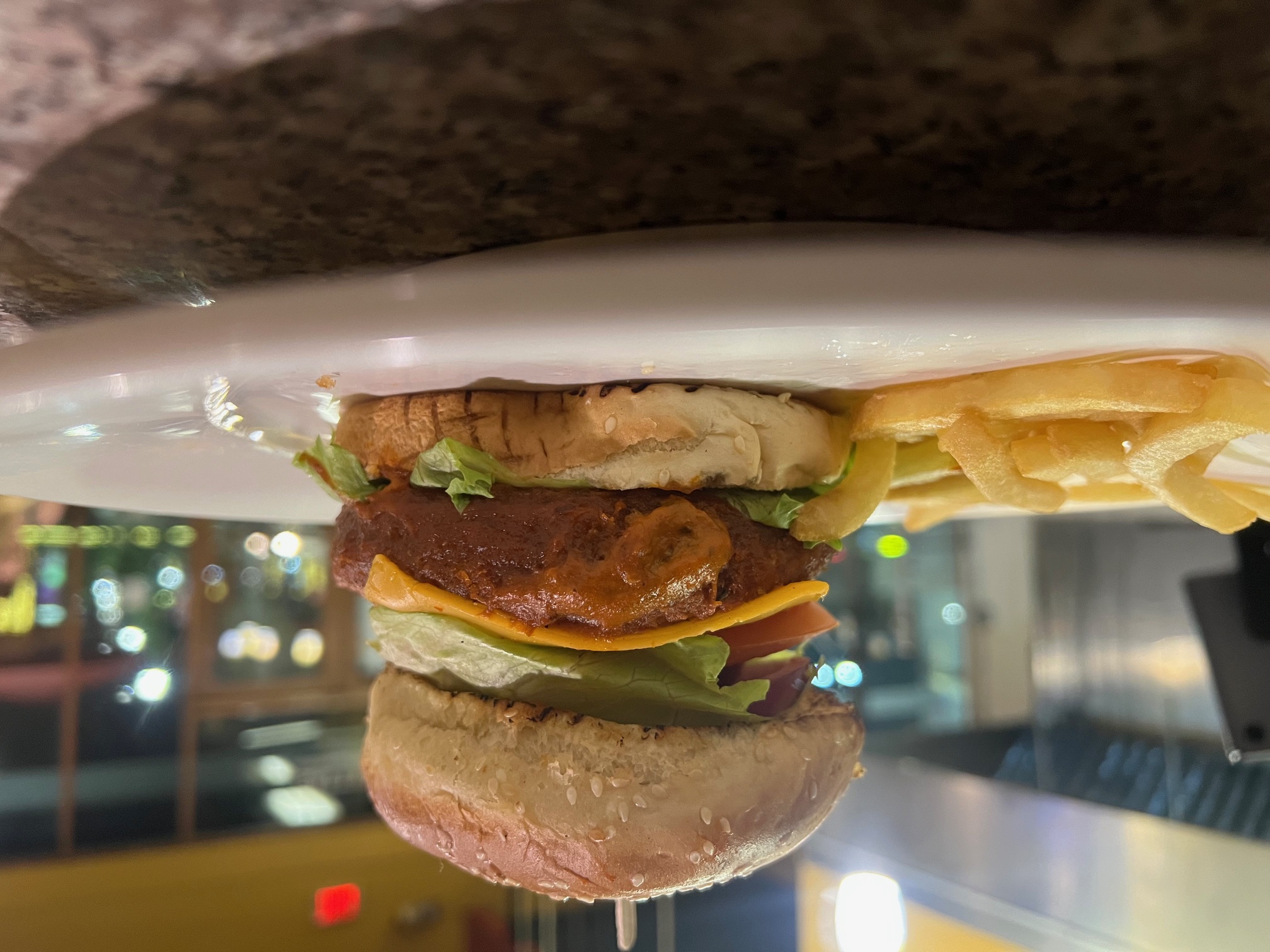 Arranged Food and Objects