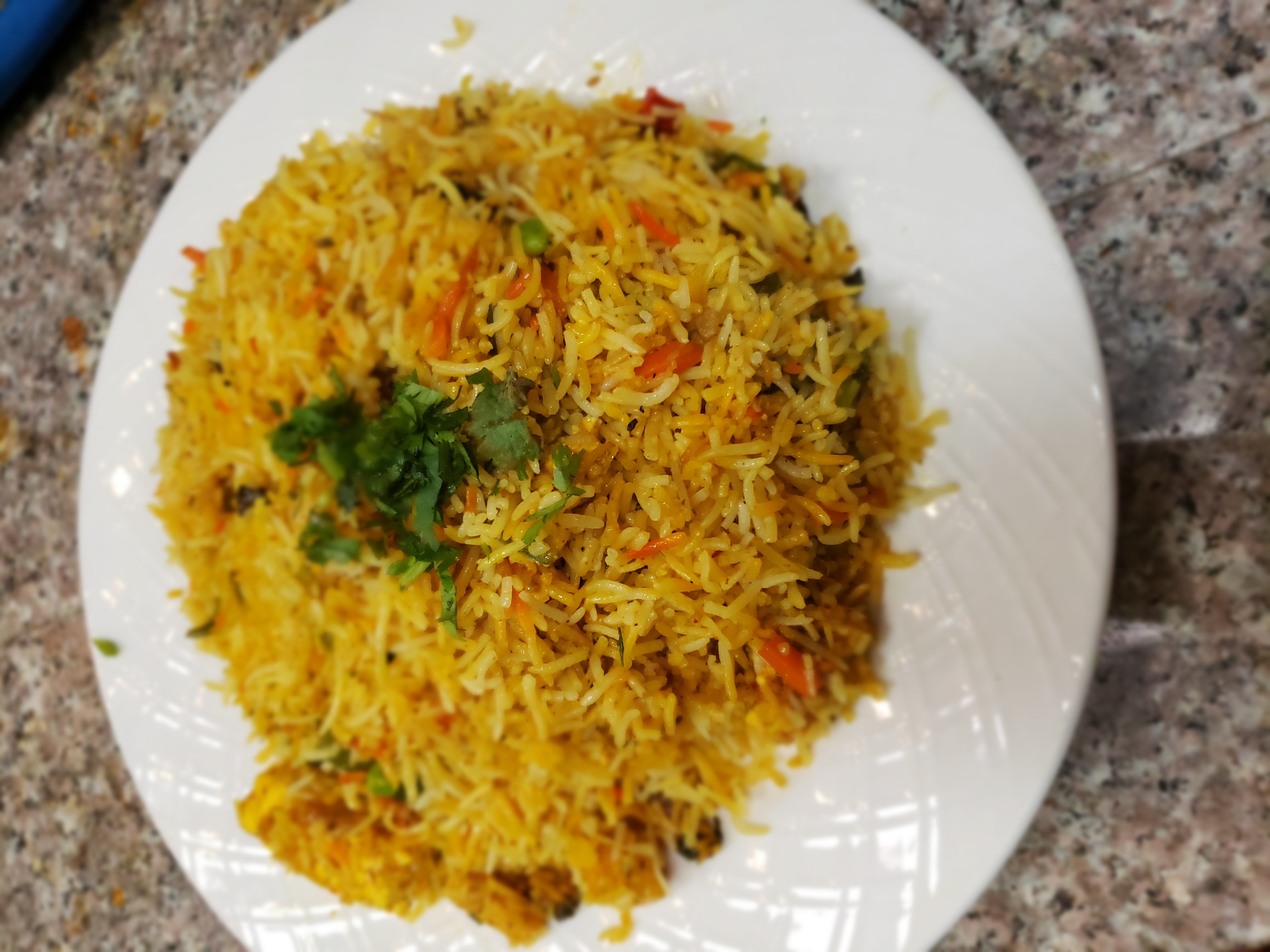 Arranged Food and Objects