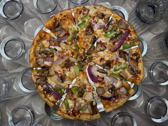 Arranged Food and Objects