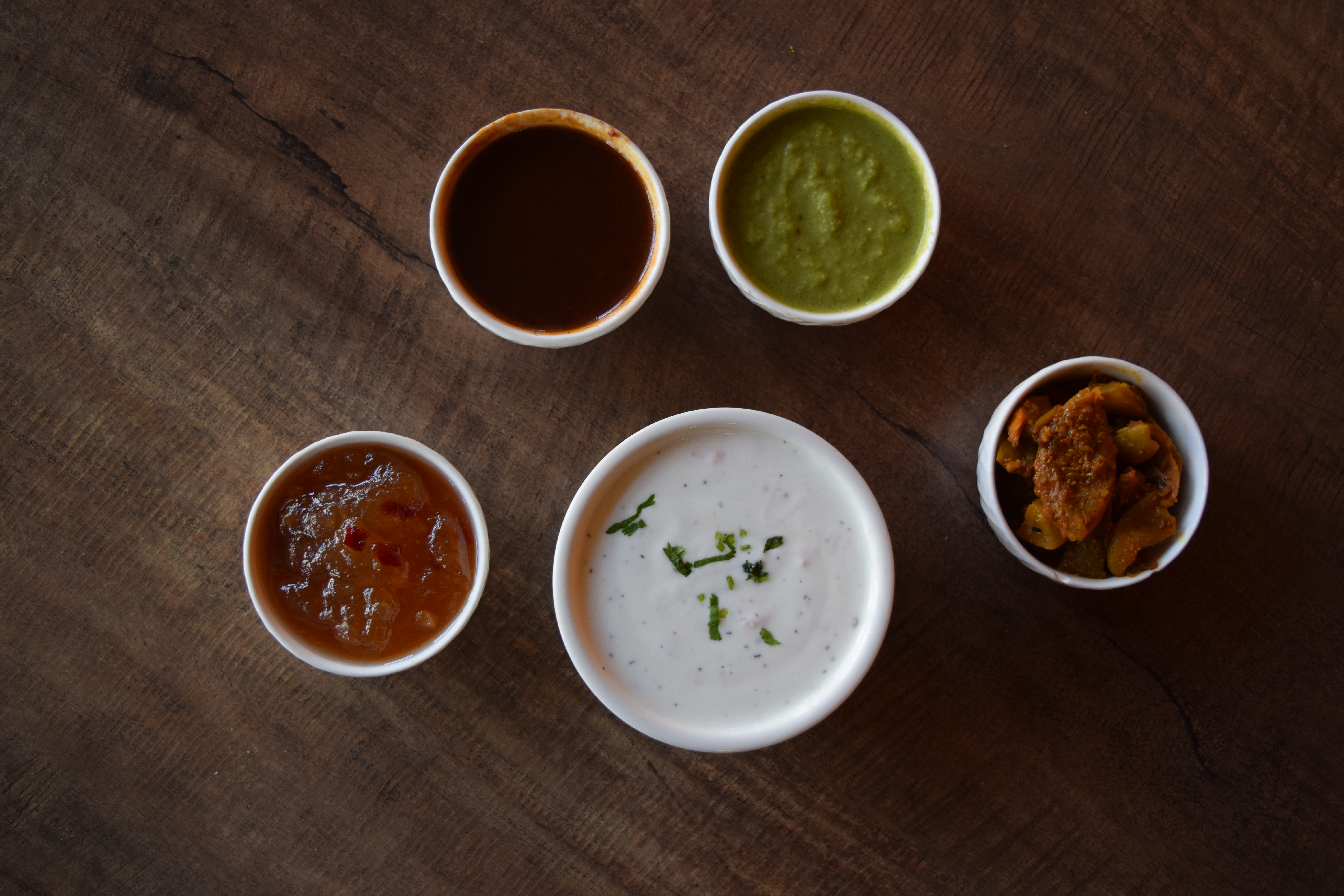 Arranged Food and Objects