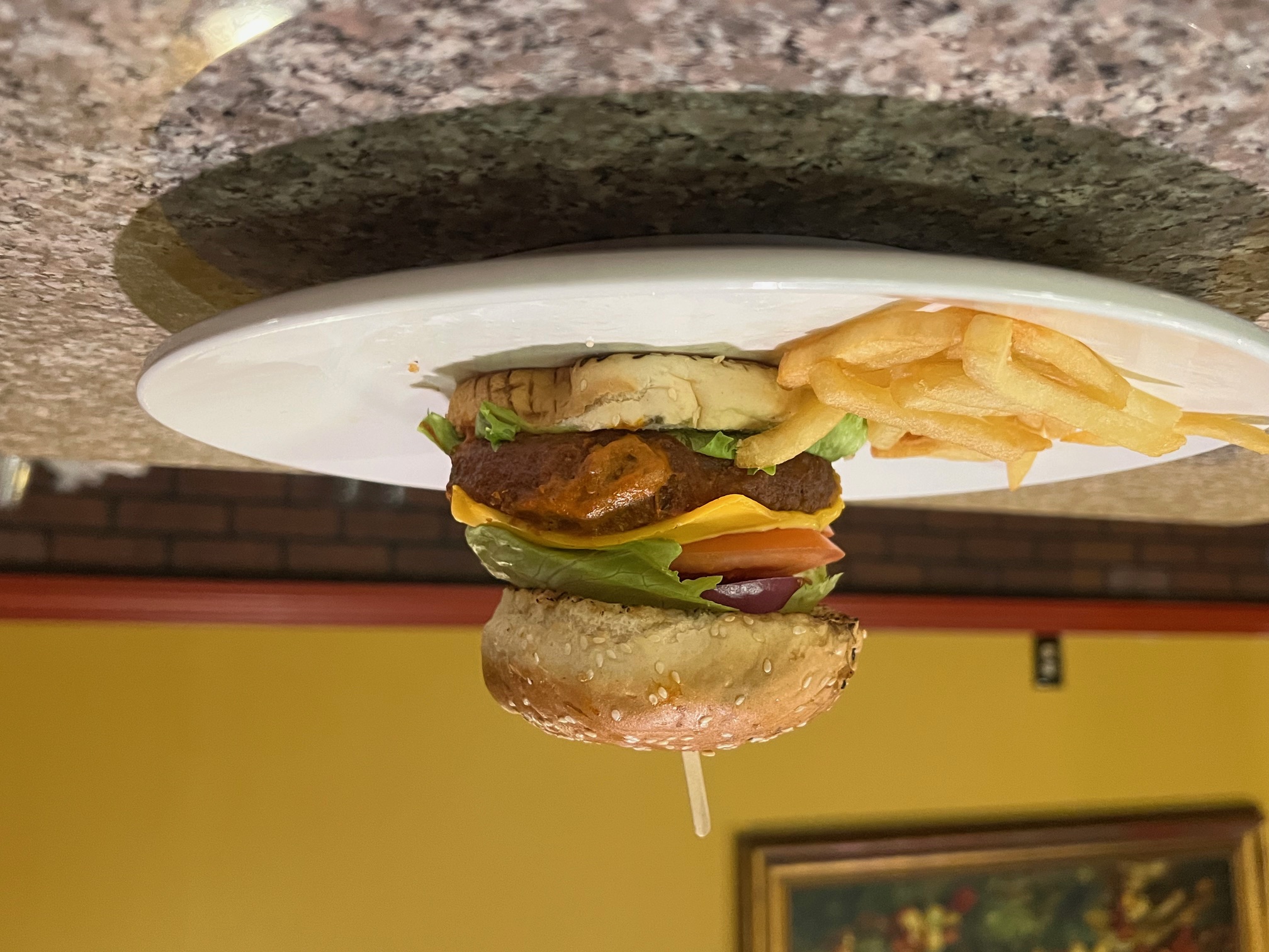 Arranged Food and Objects