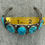 Thumbnail: Vintage Navajo BIG SLEEPING BEAUTY Turquoise Sterling Bracelet 55+g 7.5 in