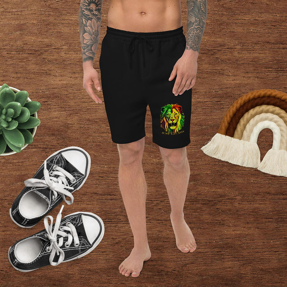 Men's fleece shorts