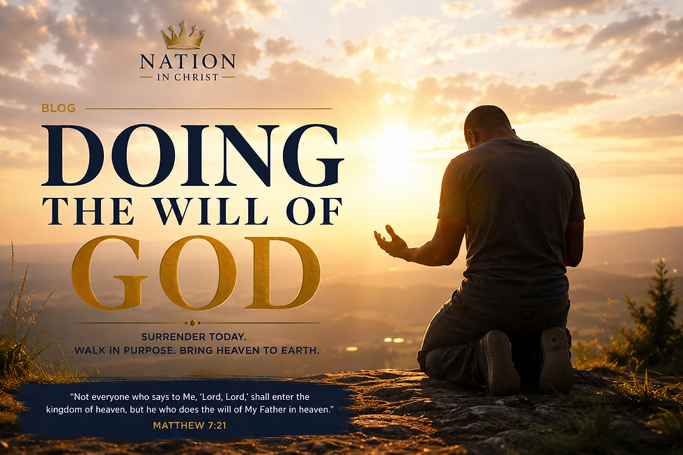 Doing the Will of God