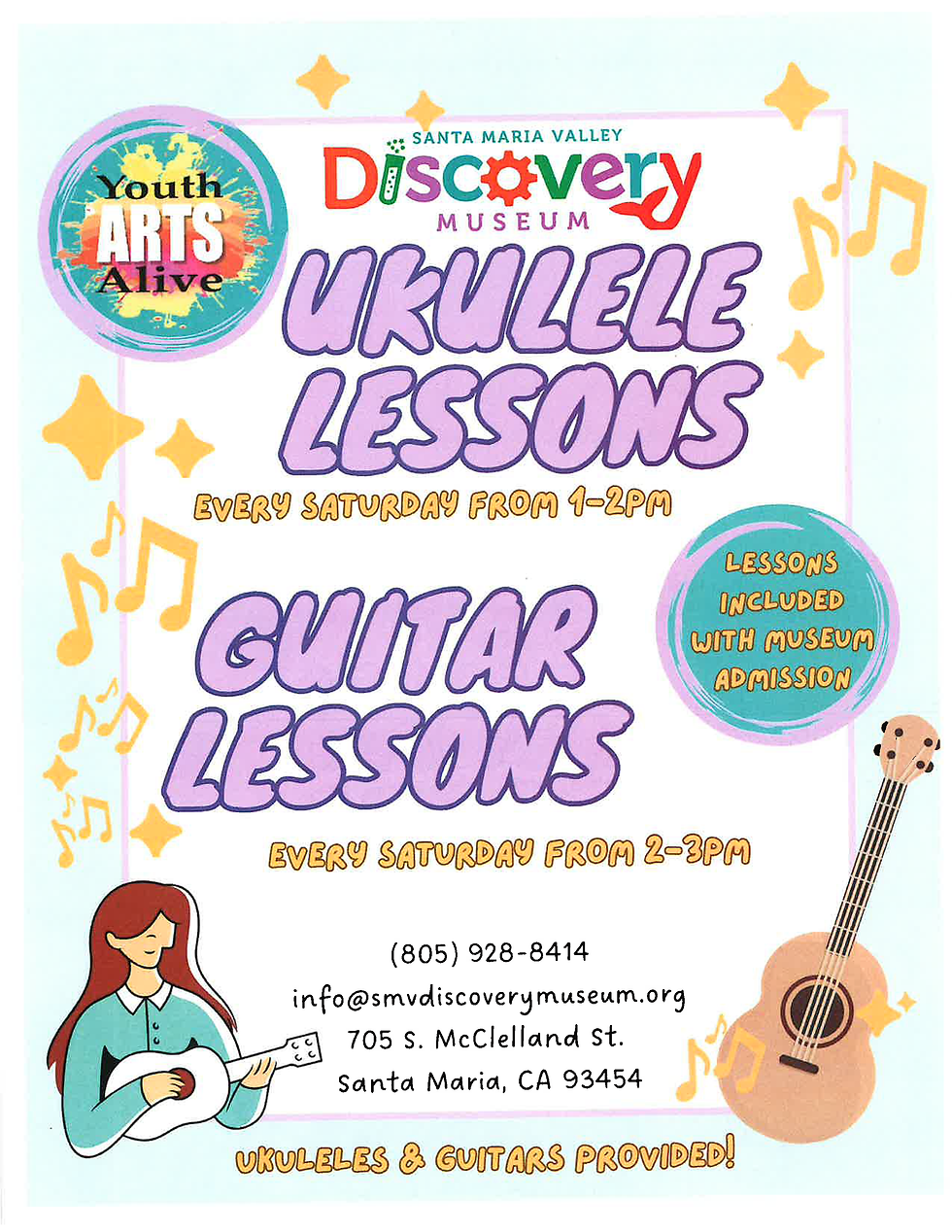 Ukulele_Guitar Lessions at Discovery