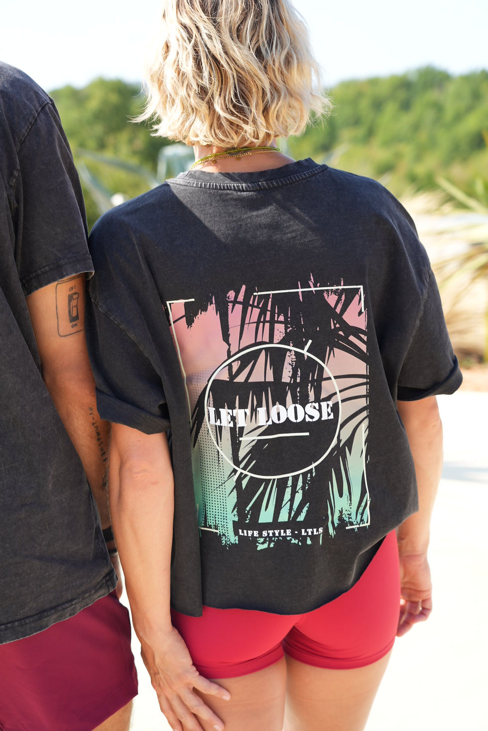 Miniature : Ash Vibes — Tee-shirt Oversize Délavé