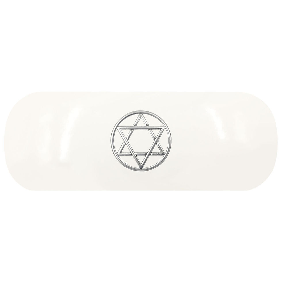 Star of David Glasses Case