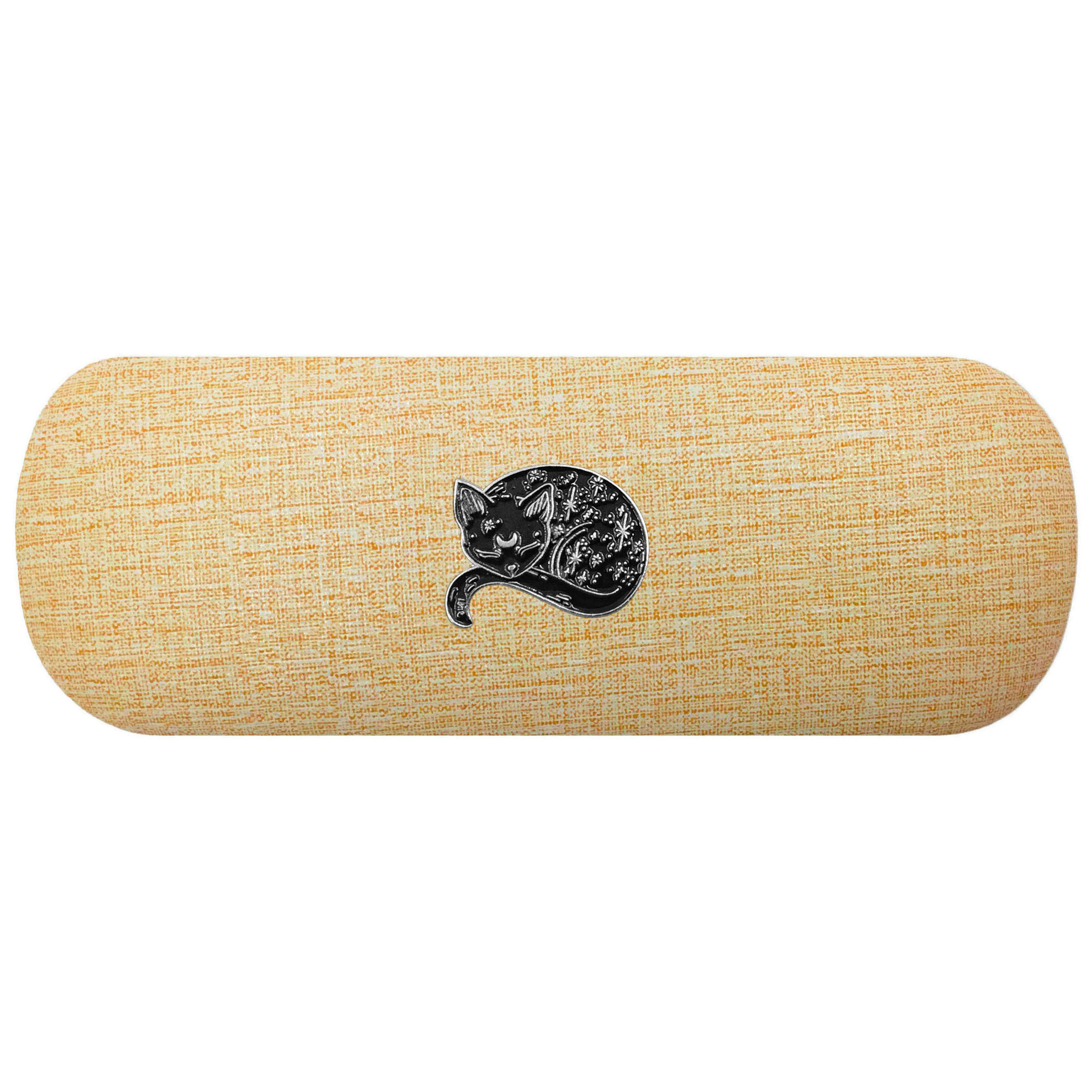 Silver Tabby Cat Glasses Case