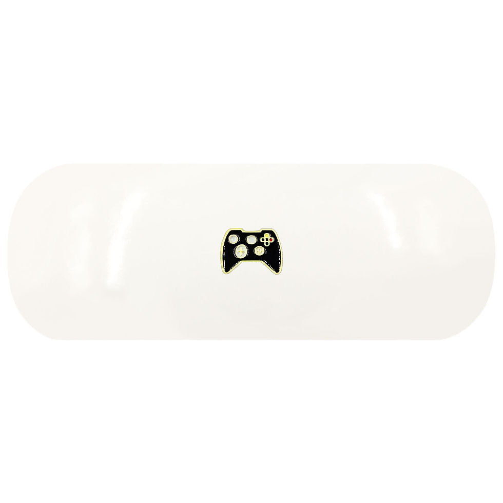 Black Video Controller Glasses Case