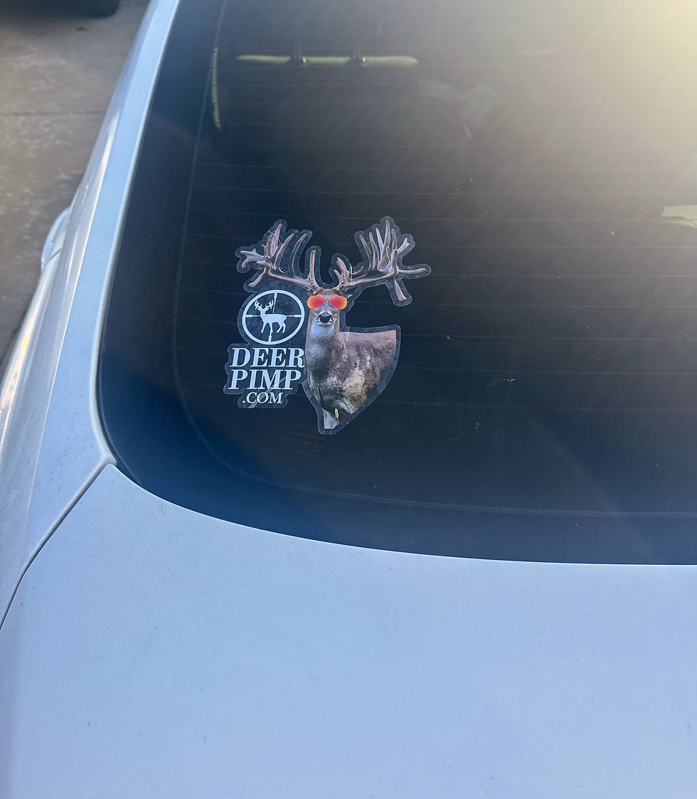 Thumbnail: Deer Pimp Window Decal