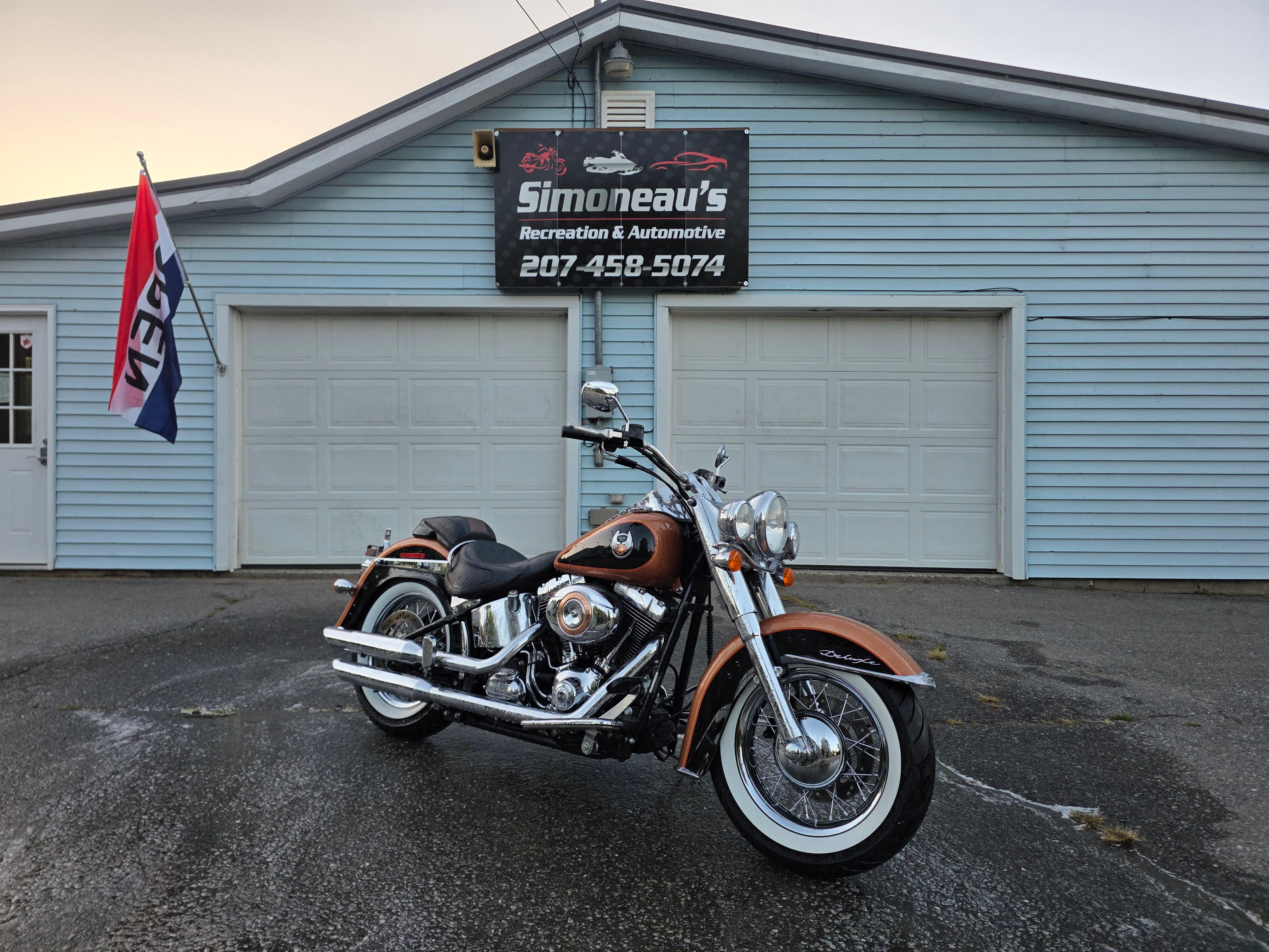 2008 Harley Davidson Softail Deluxe 105th Anniversary
