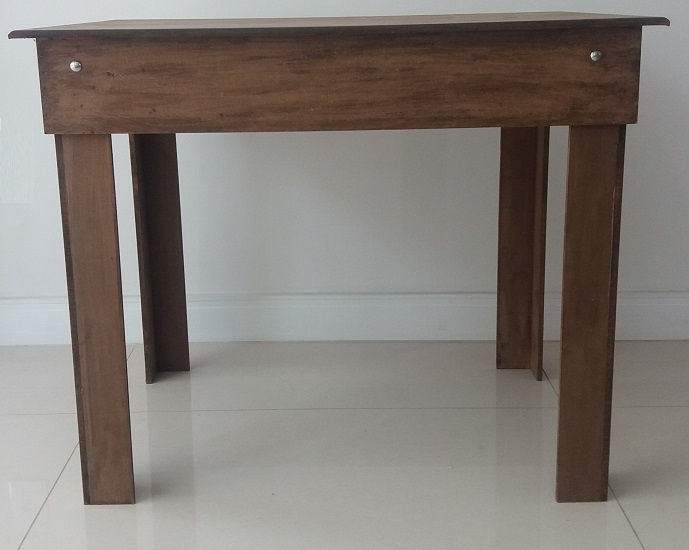 Miniatura: Mesa rústica grande