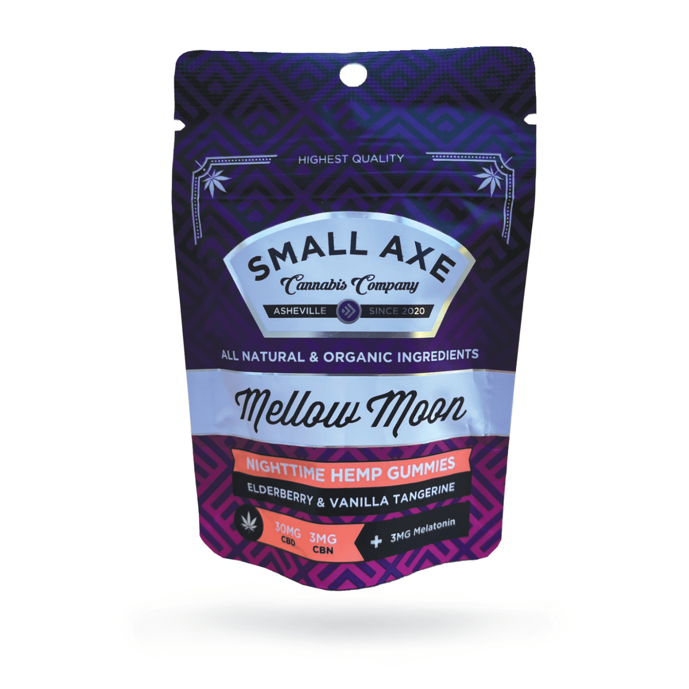 Small Axe - Mellow Moon Gummies - 30mg CBD + 3mg CBN