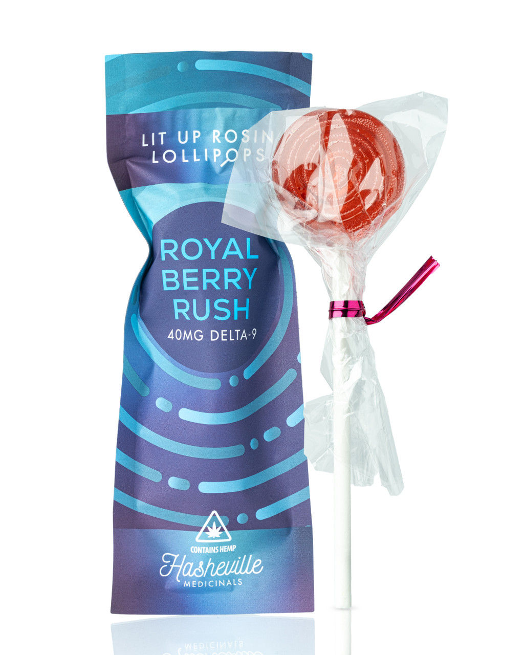 Royal Berry Rush - Hashville - Rosin lollipops - 40mg THC