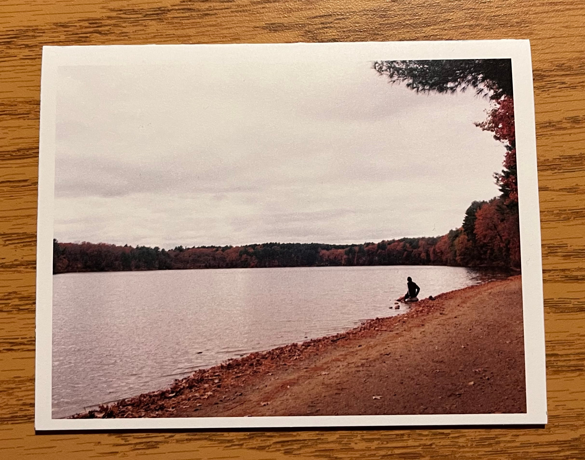 Walden Pond Notecard