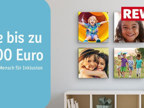 AKTION MENSCH, REWE Foto und Picanova engagieren sich gemeinsam für Kinder