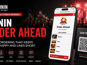 Ronin Order Ahead: Mobile Ordering Built for the Pace of Live Events