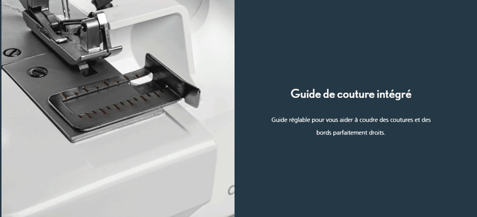 Thumbnail: PFAFF Admire 1000 Surjeteuse
