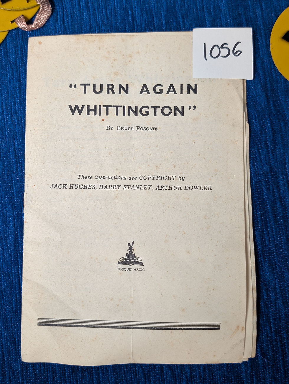 Thumbnail: Turn Again Whittington by Jack Hughes & Bruce Postgate (Unique Magic Studio)
