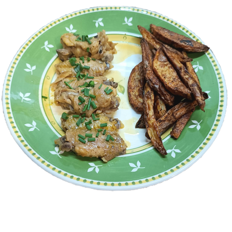 Alitas a la Naranja Fit