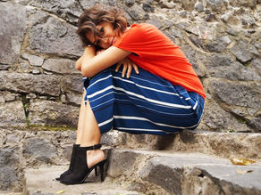 ¿Cómo combinar los pantalones culottes?