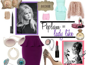 Peplum= Lady Like