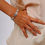 Thumbnail: A silver bracelet, with  blessing, God will bless you and keep youBR1038