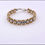 Thumbnail: Silver and gold bracelet BR1092