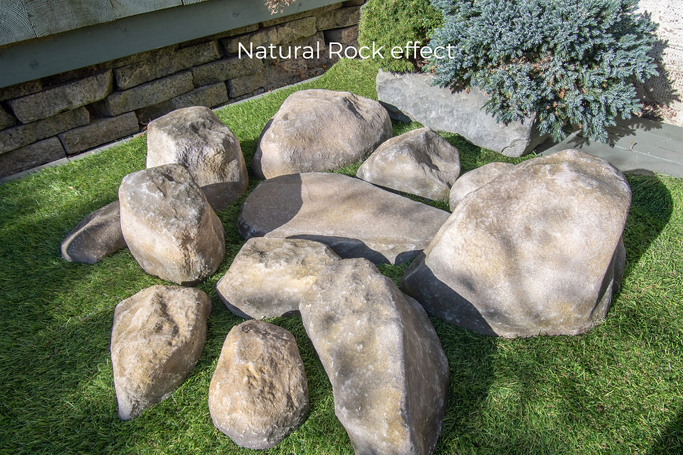 Thumbnail: 12 piece fibreglass  rock set