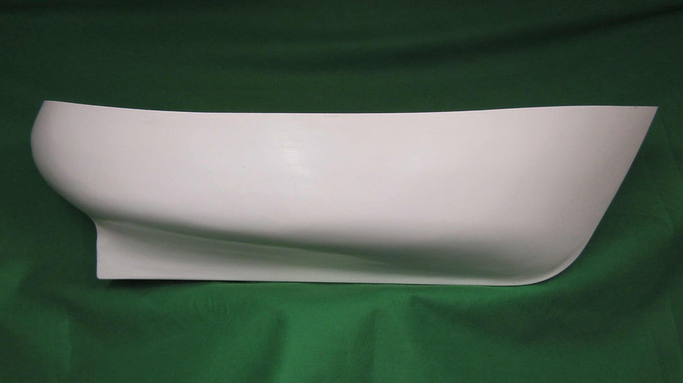 Trawler hull and plan