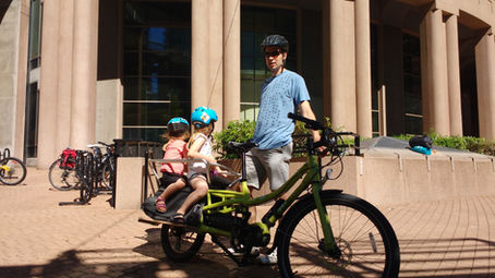 Biking with kids: e-bike library
