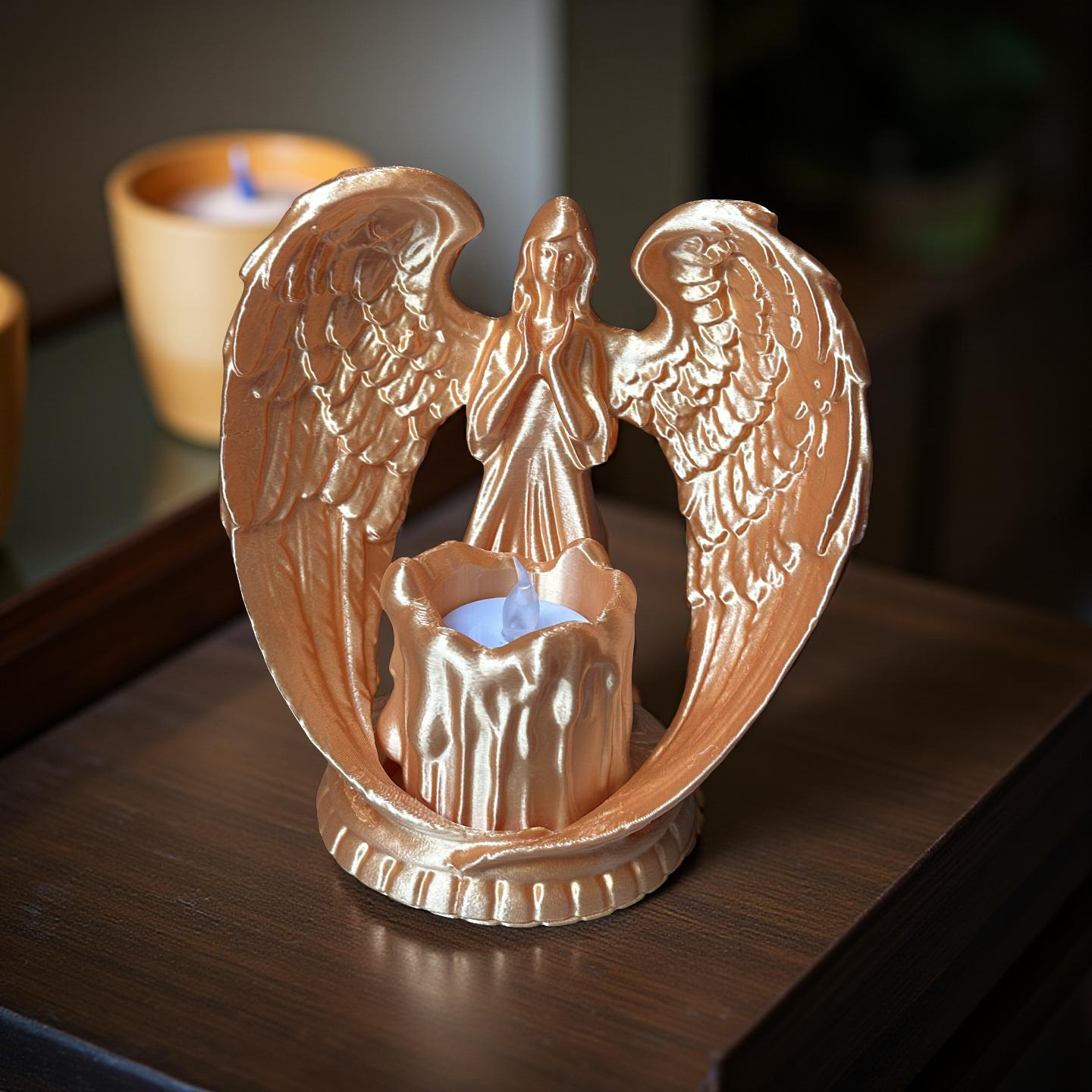 L'ange de protection lumineux