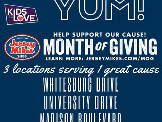 Jersey Mike's "Month of Giving" Benefits Kids to Love