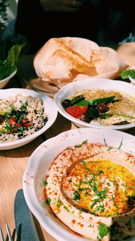“Taste of Suraya” Garden Brunch tasting menu