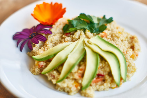 Quinoa mit Avocado