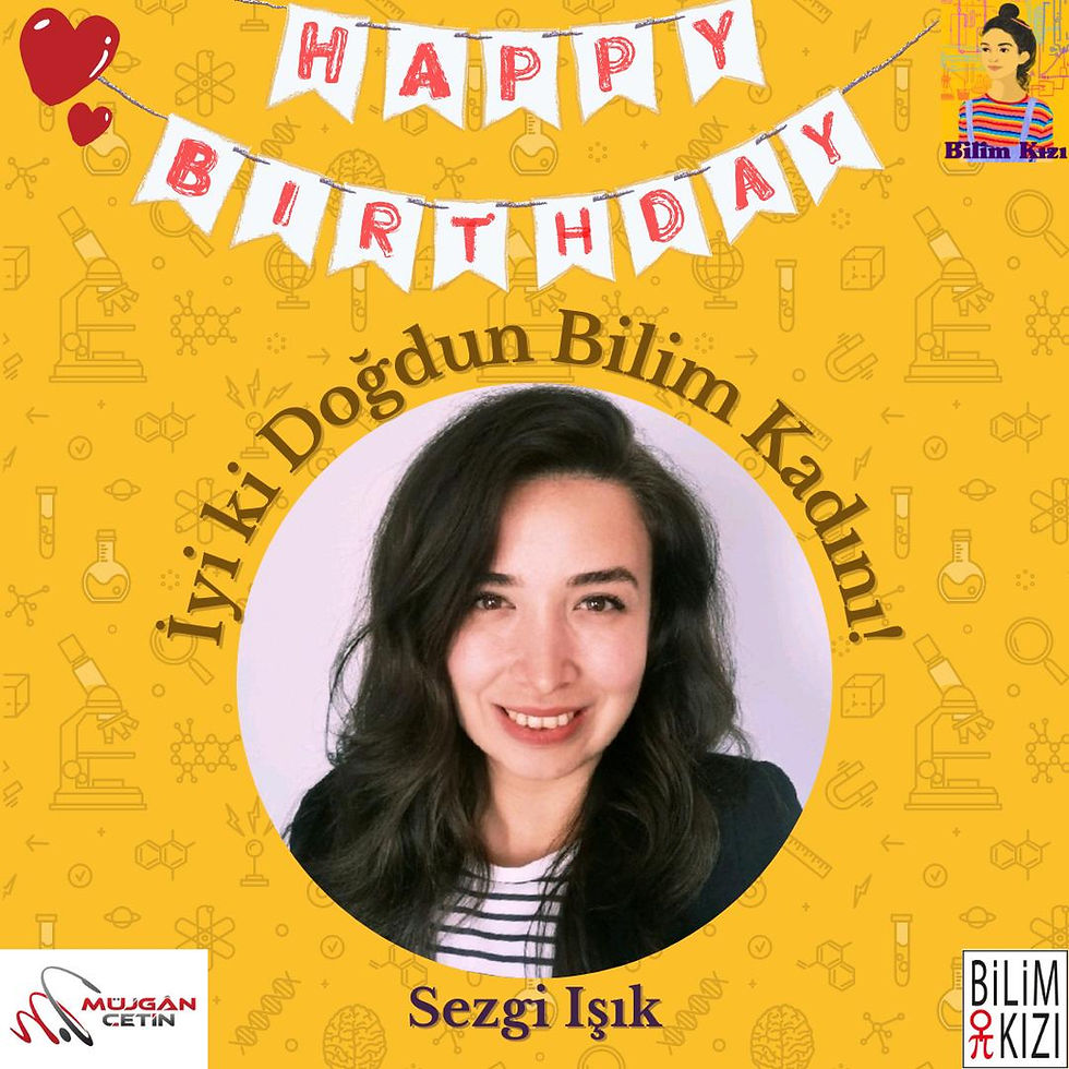 Bilim Kızı #mentor hocamız SEZGİ IŞIK’a 20 Mayıs’ta #iyikidogdun dedik sevgi ile kucakladık.