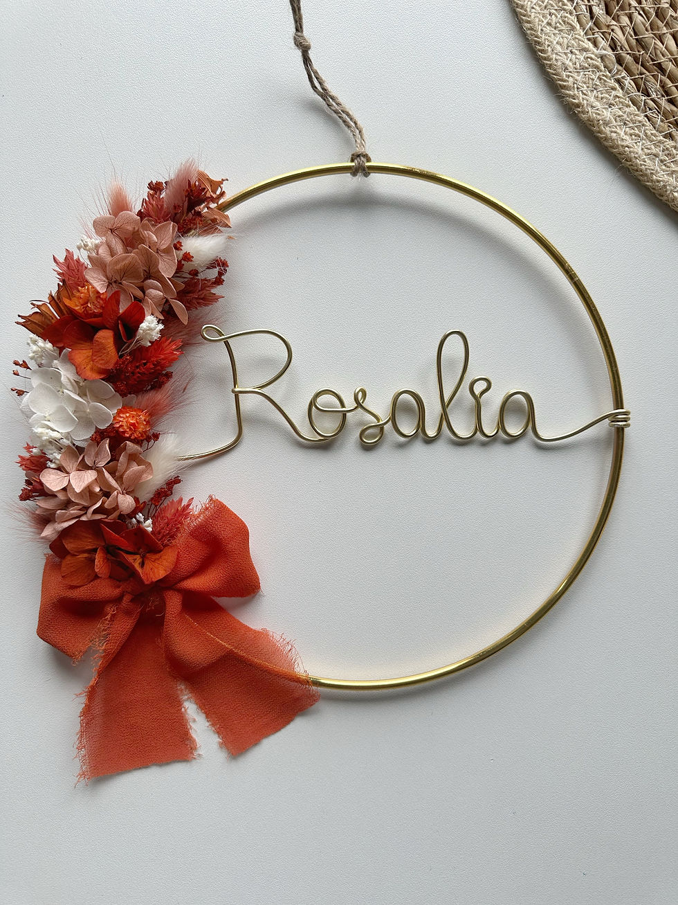 Miniature : Couronne murale 1/4 à personnaliser 