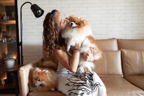 ensaio pet mãe de pet filho de 4 patas cachorro spitz Vitória Espirito Santo lifestyle