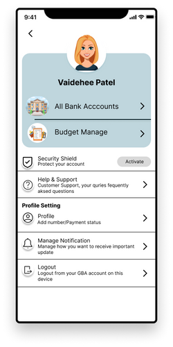 user profile