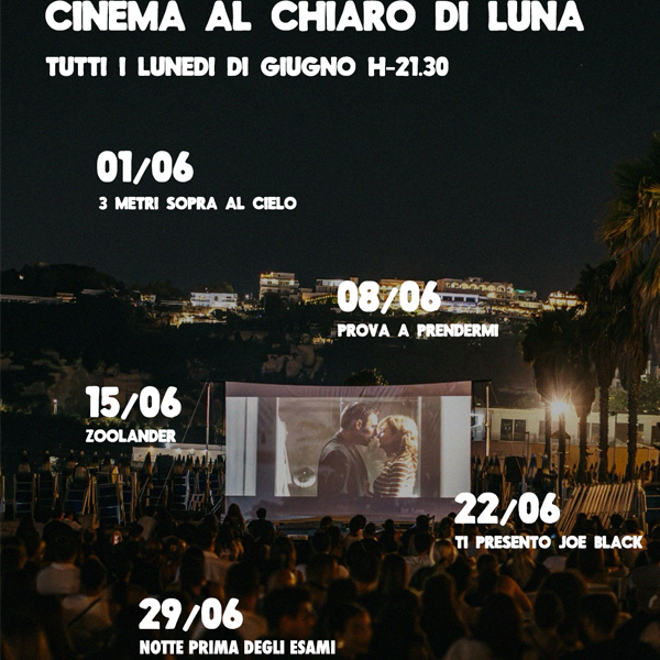 LUNEDI' AL CHIARO DI LUNA 22.06