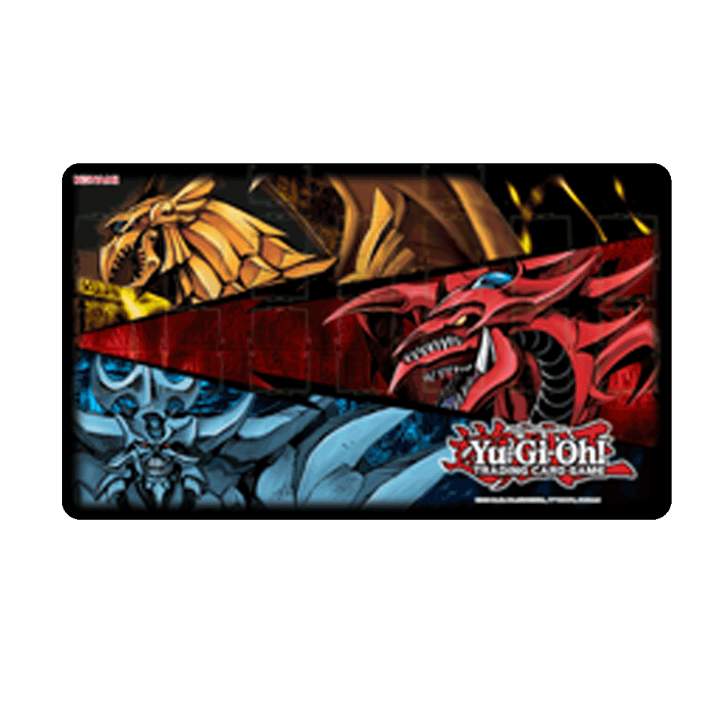 Slifer, Obelisk, & Ra Play Mat (pre-venta)