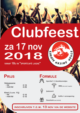 Clubfeest 2018