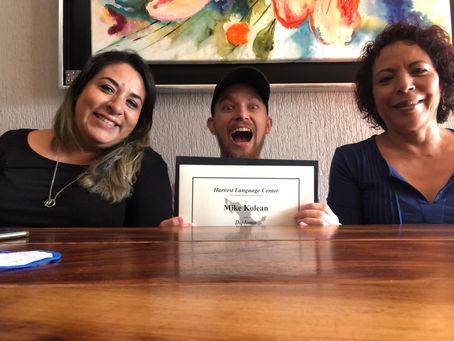 Speaking Spanglish... I mean Spanish