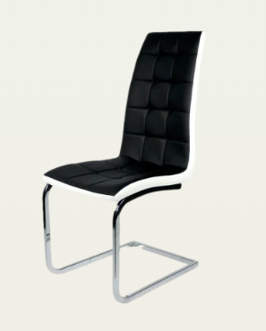 Dinning Chair Grey/White